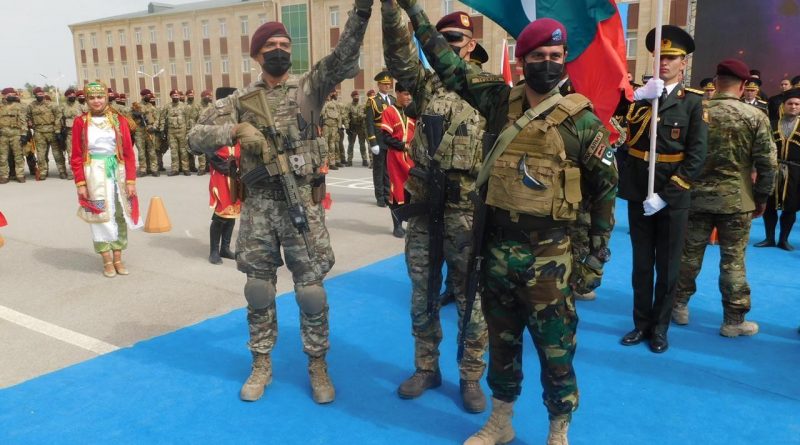 Pakistan Azerbaijan and Turkey Forces on Special Joint Training