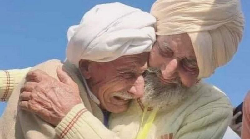 Sikh and Muslim two brothers meet at kartarpur corridor India Pakistan Kartarpur