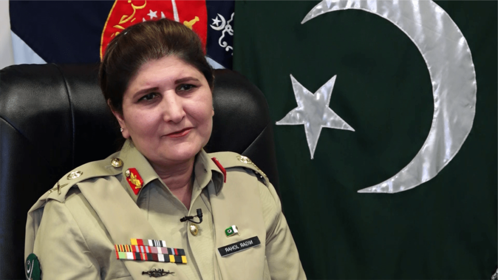 First Female Lieutenant General Nigar Johar 