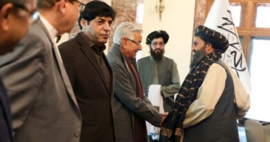 Pakistan delegation in Kabul Afghanistan on an official meeting