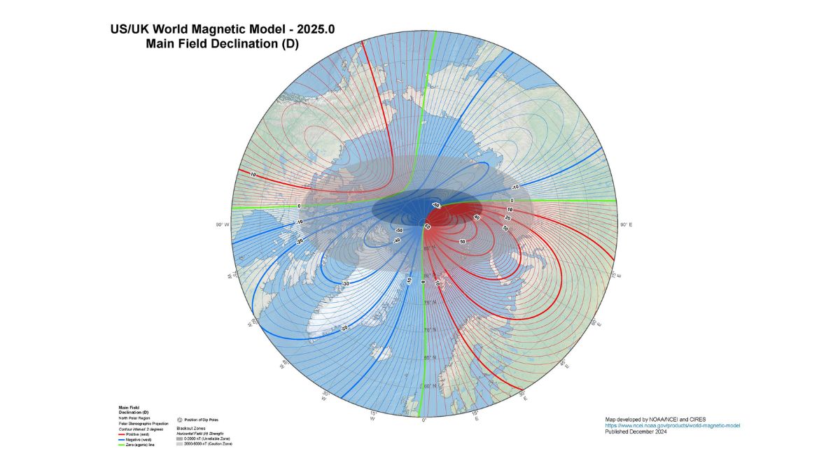 Earth S Magnetic North Pole Makes Sudden Move